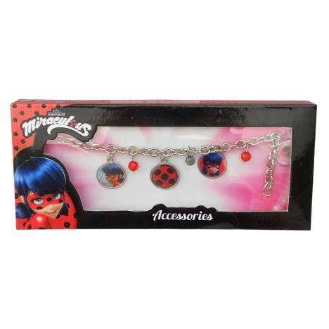 Miraculous Ladybug Charms Bracelet £3.99